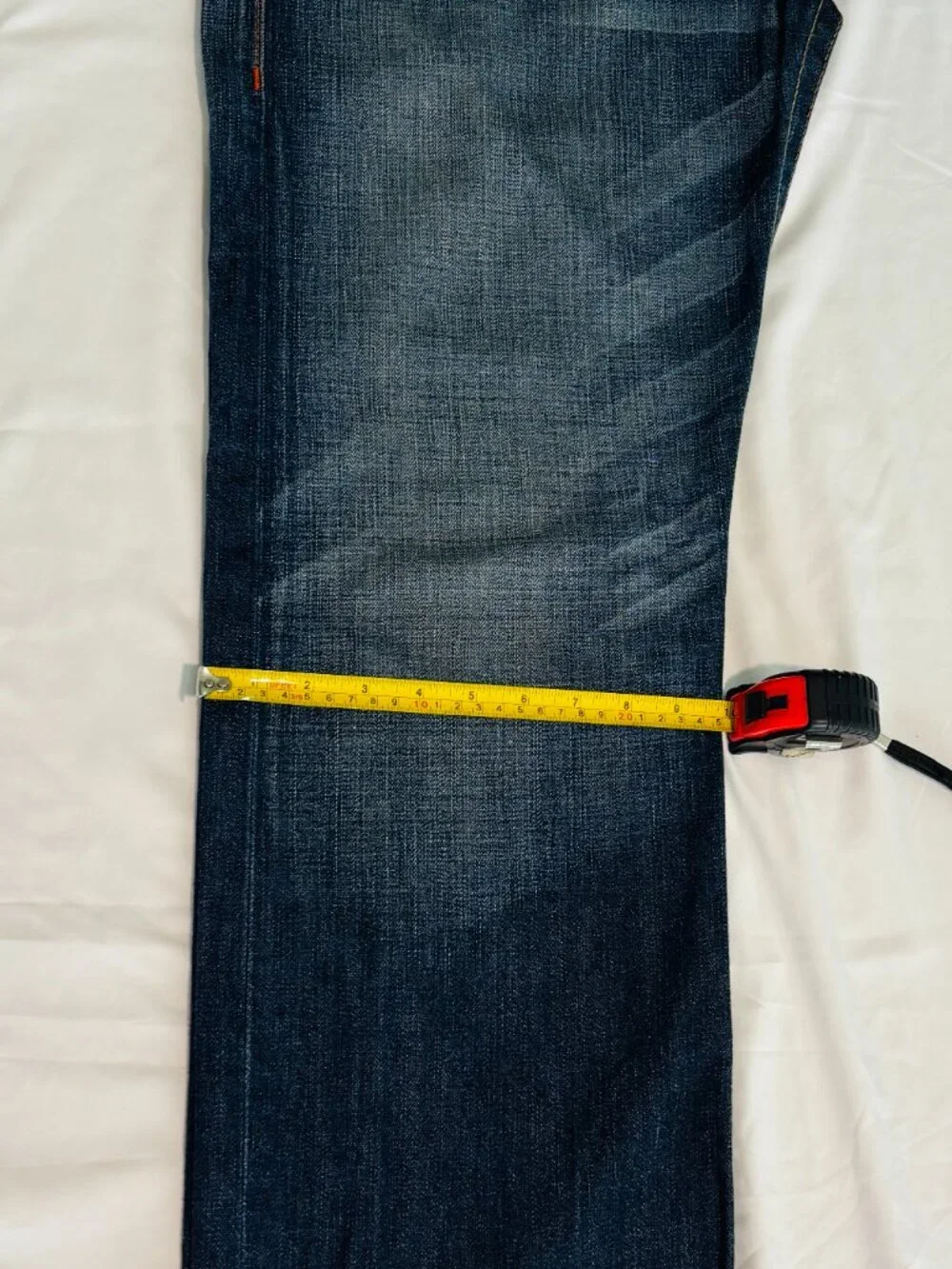 True Religion straight-cut jeans in size 38.